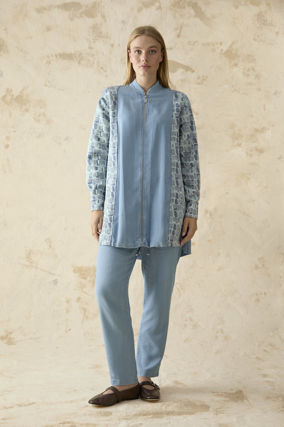 C-0194 NOA CEKET 38-44 Mavi Ceket 0194