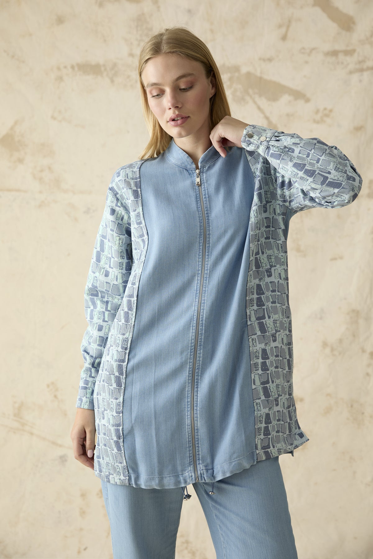 C-0194 NOA CEKET 38-44 Mavi Ceket 0194