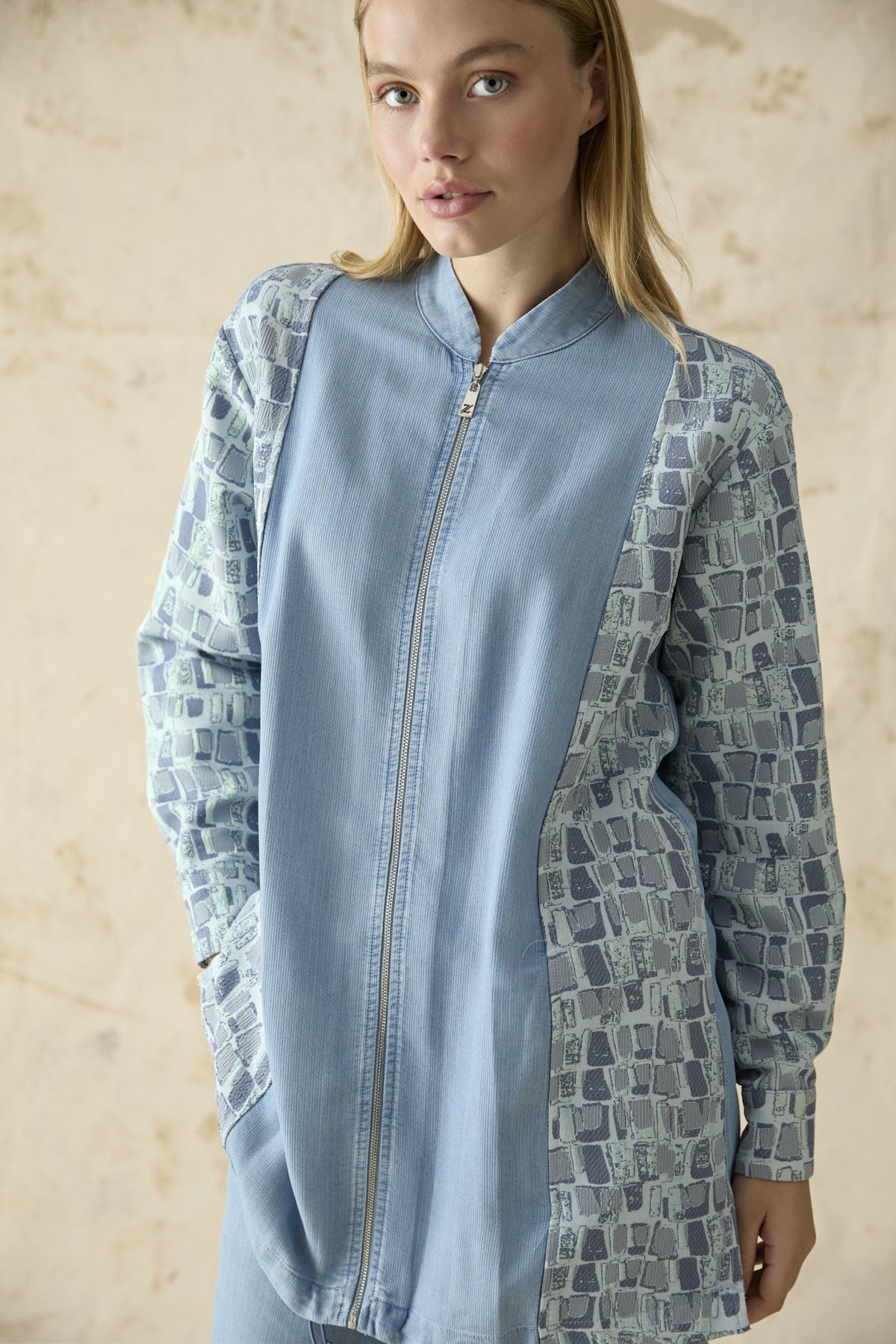 C-0194 NOA CEKET 38-44 Mavi Ceket 0194