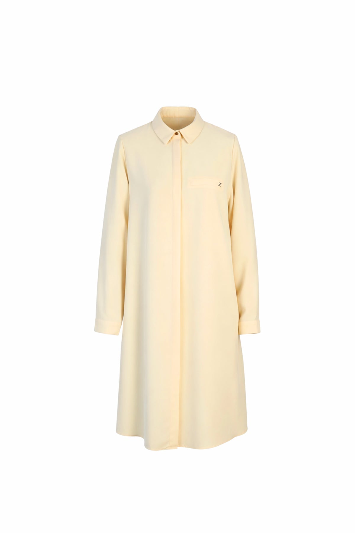 T-0767 SHON TUNİK 38-52 Butter Tunik 0767