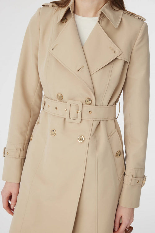 12528 LESNA TRENÇ 38- Bej Trençkot 12528