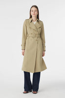 12528 LESNA TRENÇ 38- Yeşil Trençkot 12528