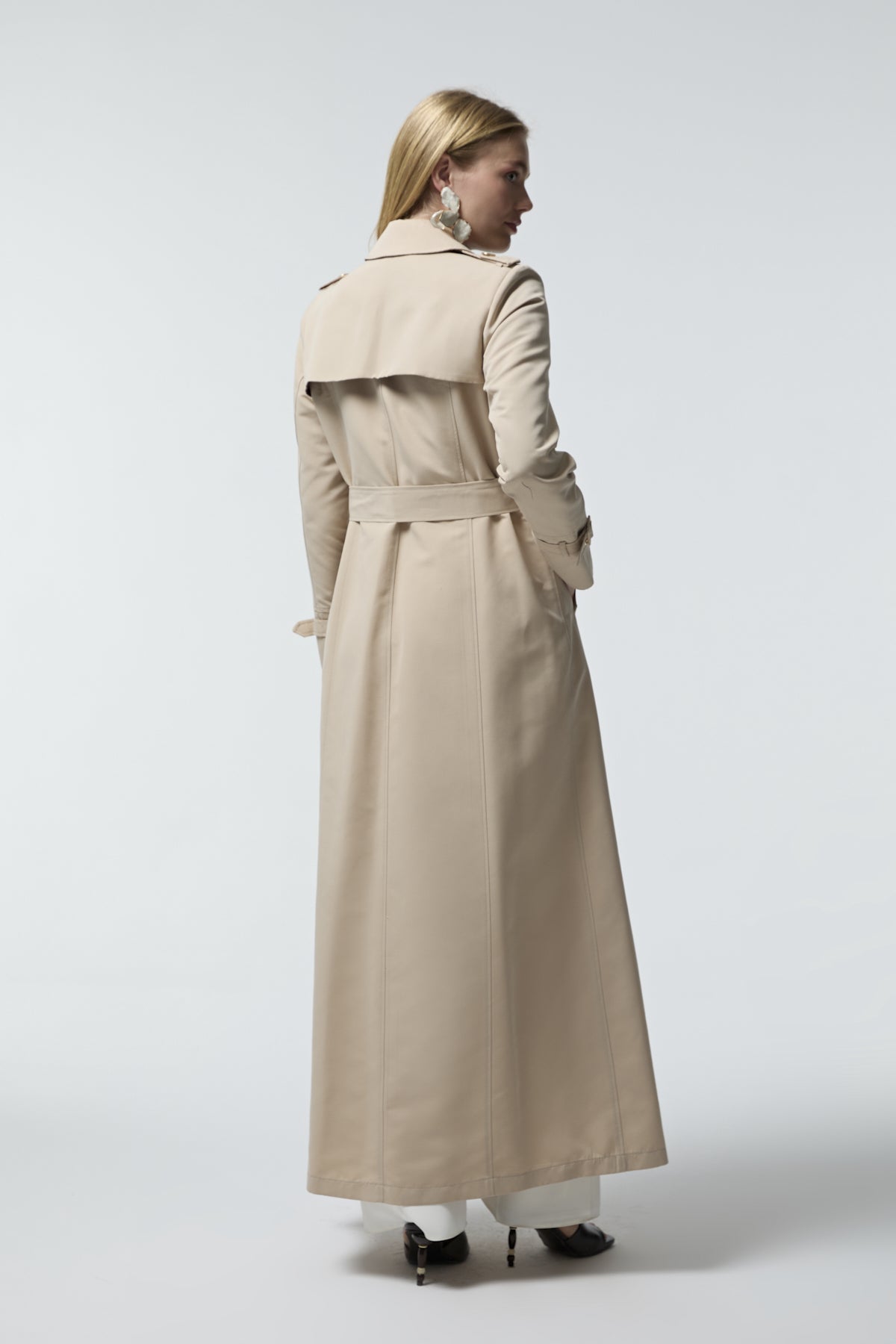 12528 LESNA TRENÇ 40- Taş Trençkot 12528