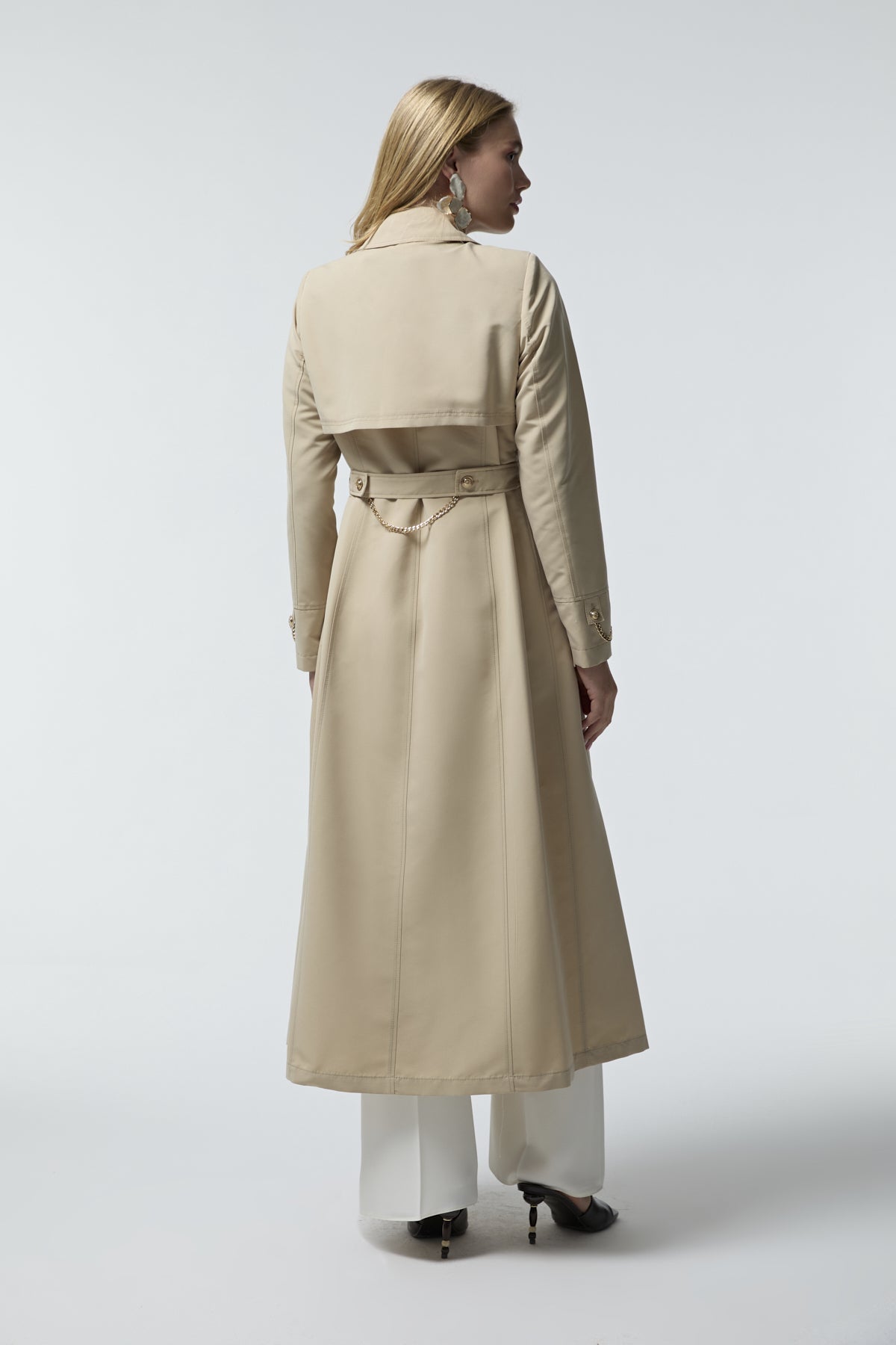 13560 LESNA TRENÇ 38- Bej Trençkot 13560