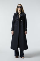 13560 LESNA TRENÇ 38- Lacivert Trençkot 13560