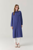 T-1428 LİYA TUNİK 44-52 Menekşe Tunik 1428
