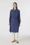 T-1646 TRAPHY TUNİK 38-46 Indigo Tunik 1646