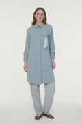 T-1654 LİYA TUNİK 38-46 Açelya Tunik 1654