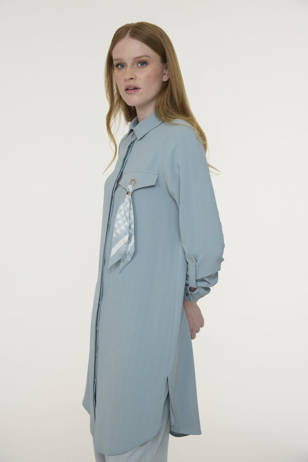 T-1654 LİYA TUNİK 38-46 Açelya Tunik 1654