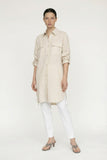 T-1655 SAREL TUNİK SML Bej Tunik 1655