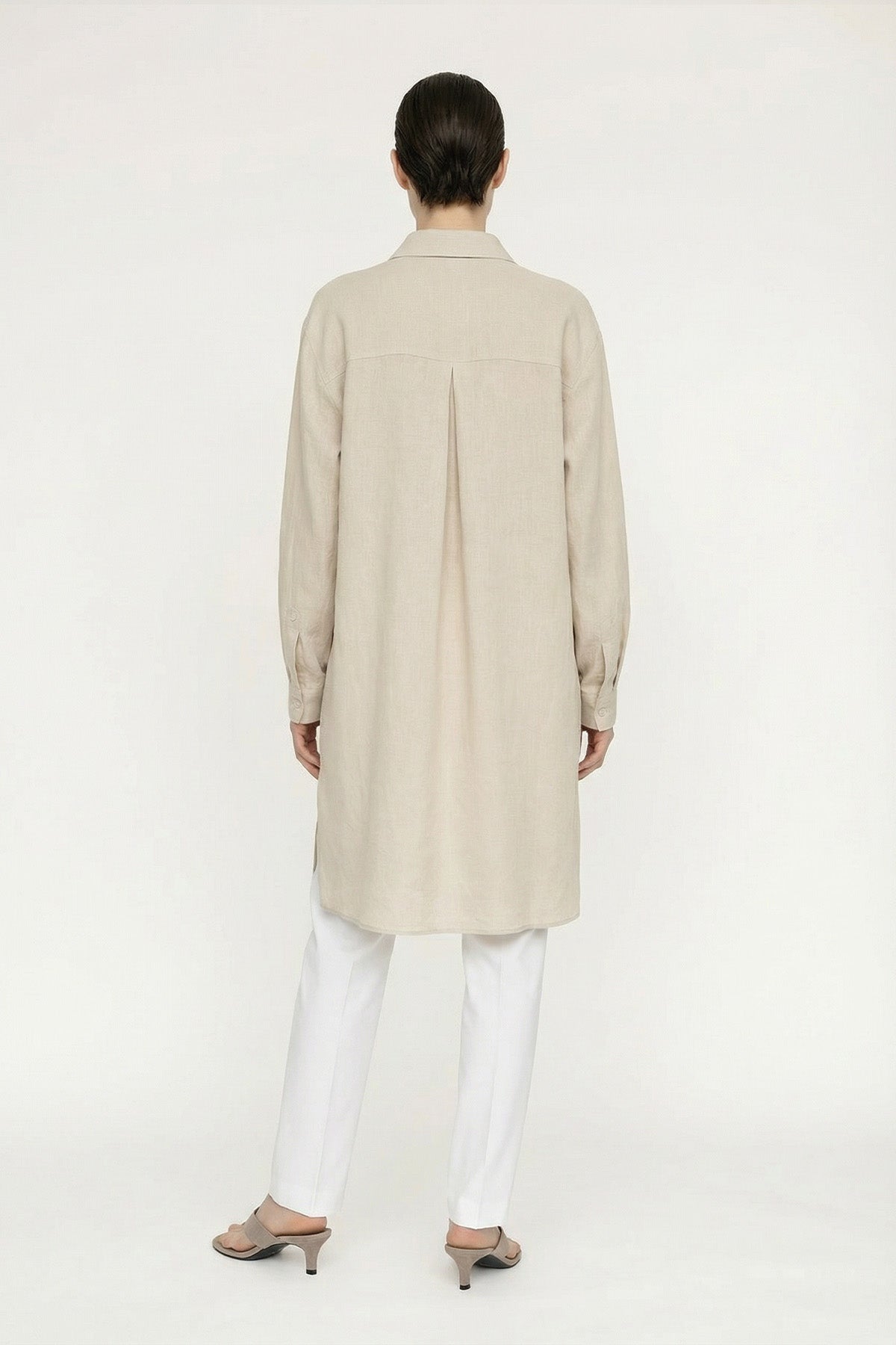 T-1655 SAREL TUNİK SML Bej Tunik 1655