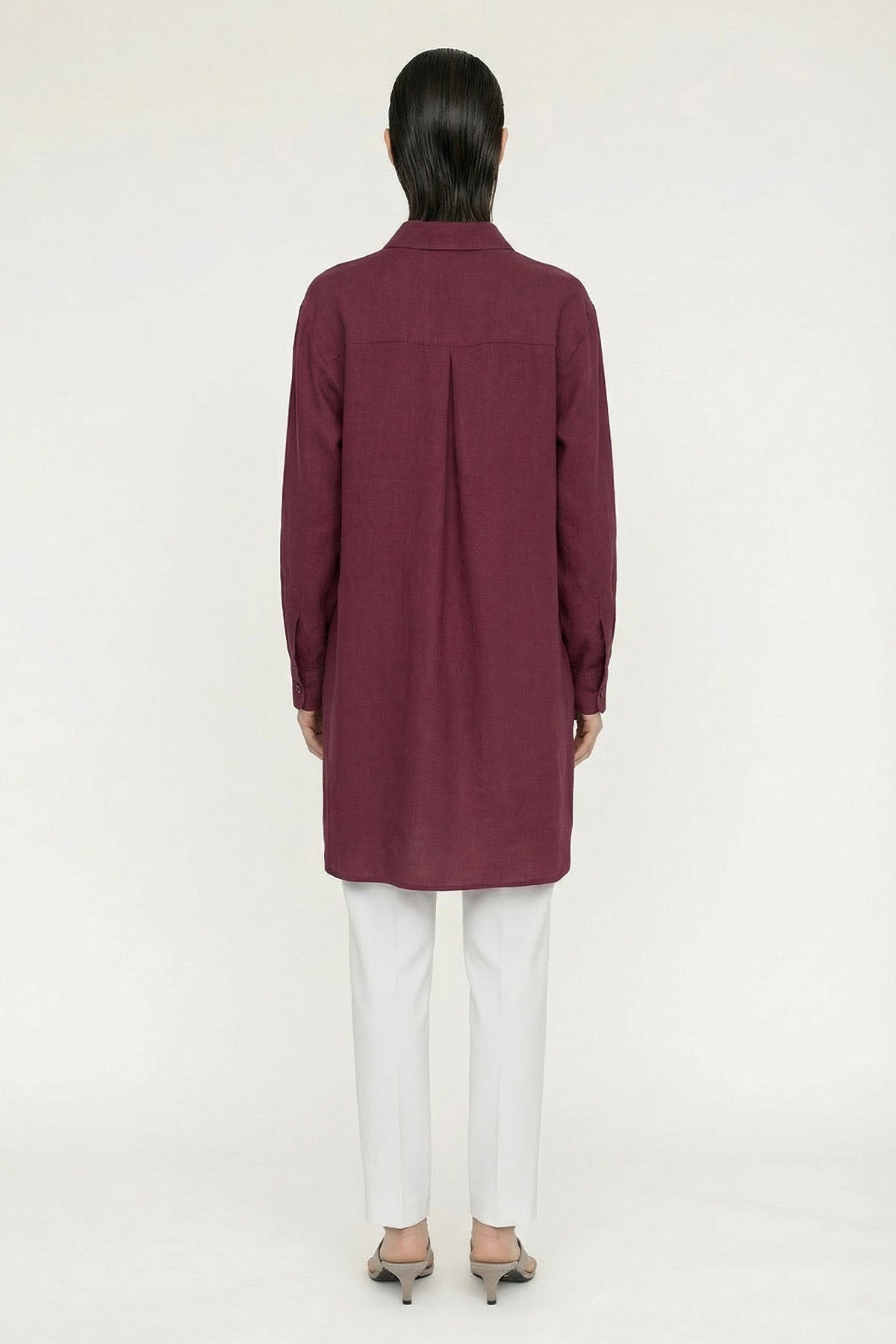 T-1655 SAREL TUNİK SML Bordo Tunik 1655