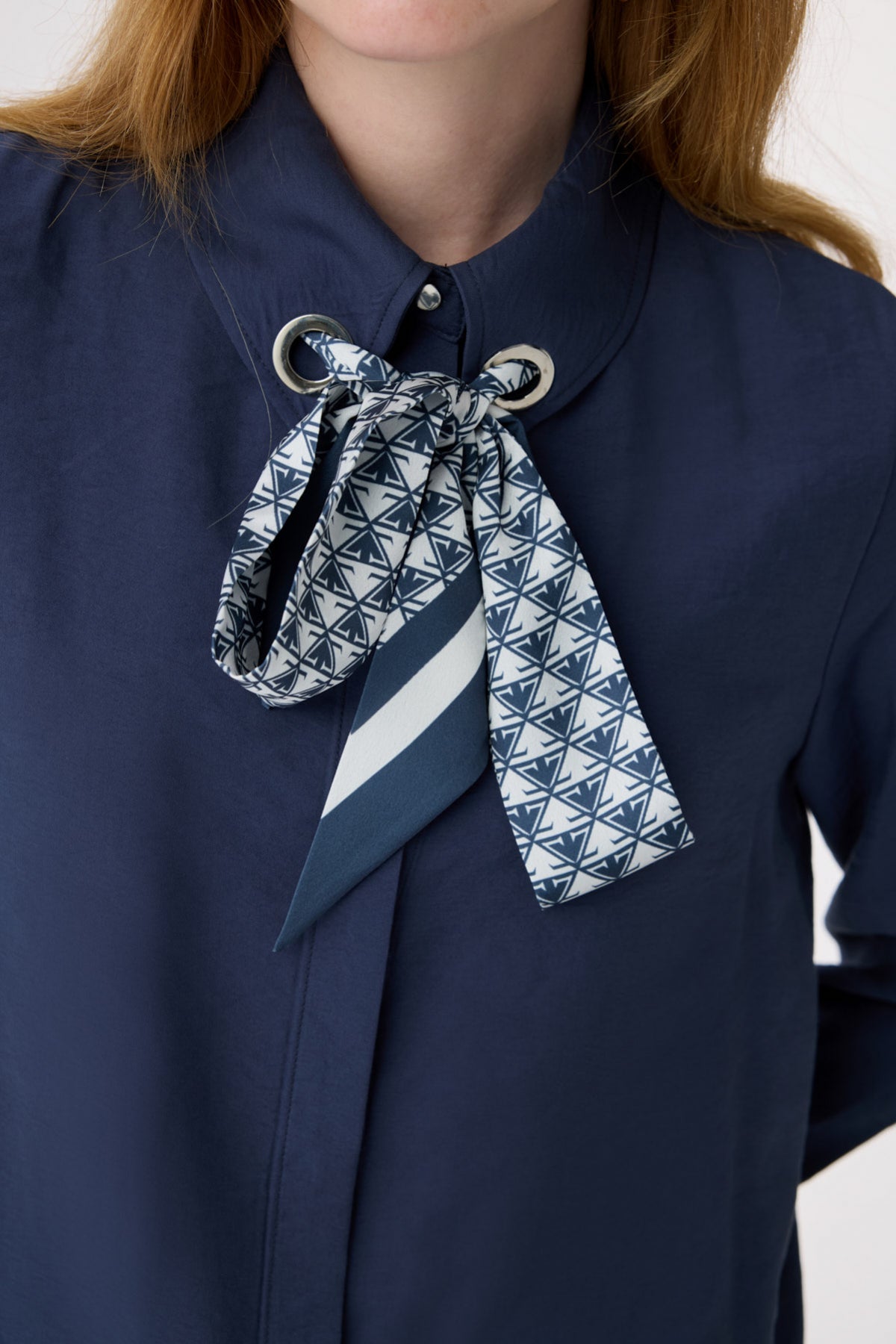 T-1657 VALEA TUNİK 38-46 Lacivert Tunik 1657