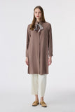 T-1657 VALEA TUNİK 38-46 Vizon Tunik 1657