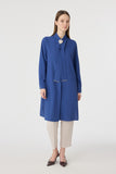 İnci Detaylı Şal Yaka Ekru Tunik Indigo Tunik 1672
