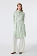 T-1675 MELURE TUNİK 38-46 Mint Tunik 1675
