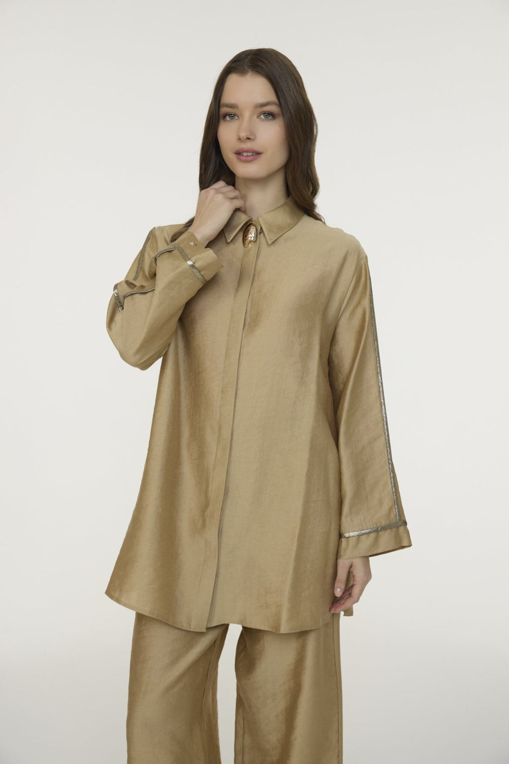 TK-1814 ELYRA TAKIM 38-46 Camel Takım 1814