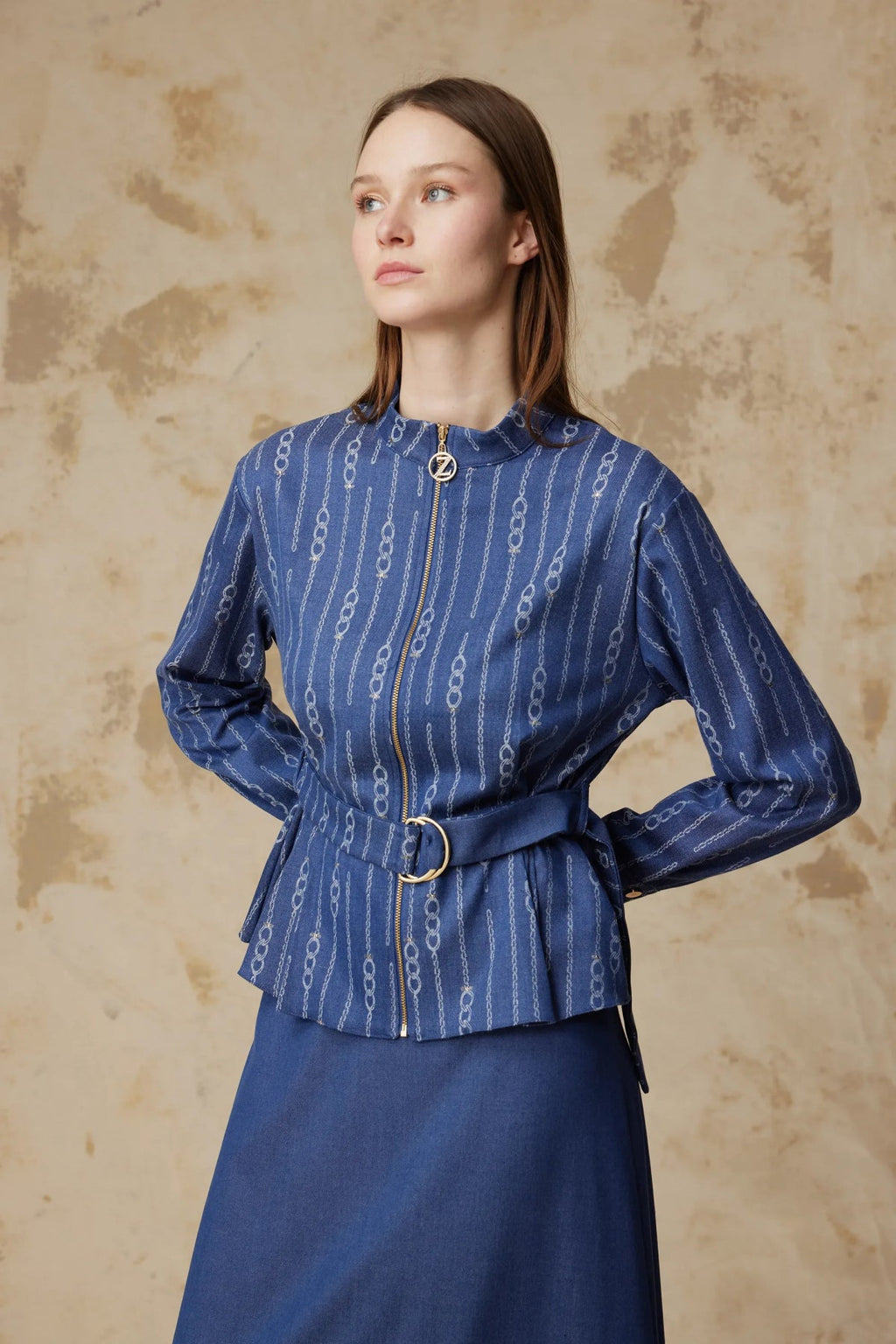 TK-1853 LUMİRA TAKIM 38-44 Mavi Takım 1853