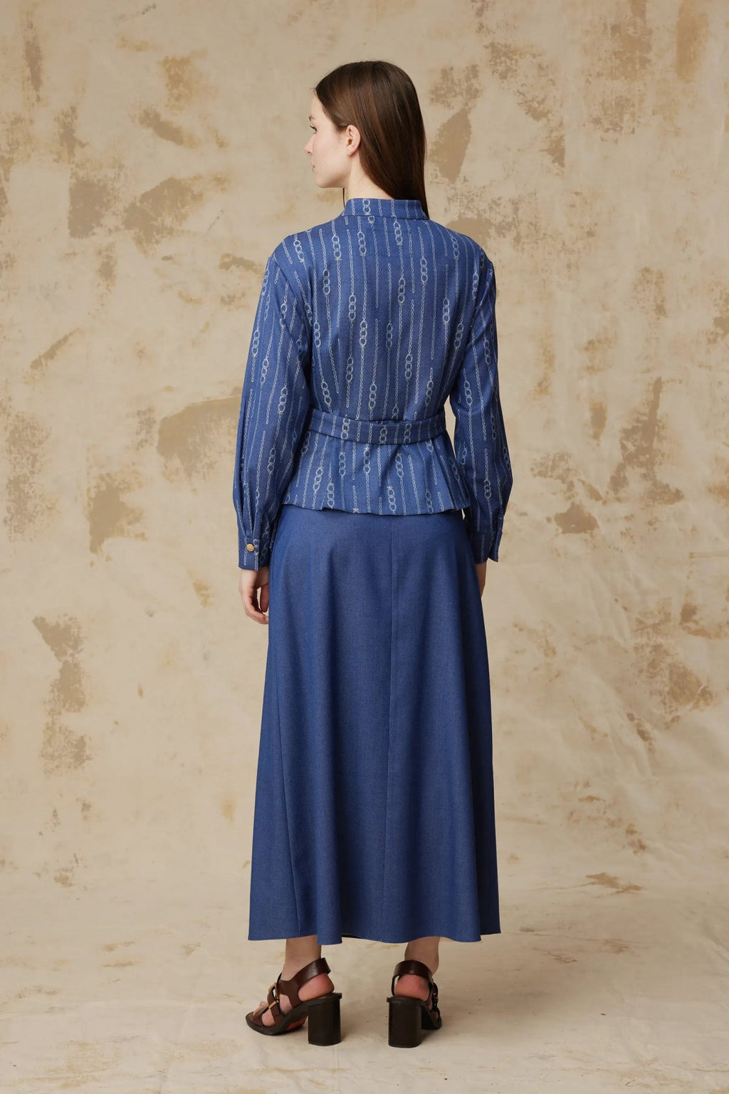 TK-1853 LUMİRA TAKIM 38-44 Mavi Takım 1853