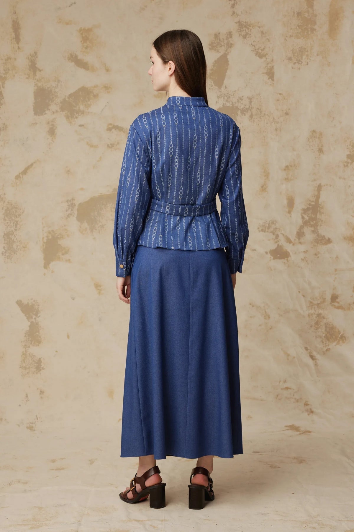 TK-1853 LUMİRA TAKIM 38-44 Mavi Takım 1853