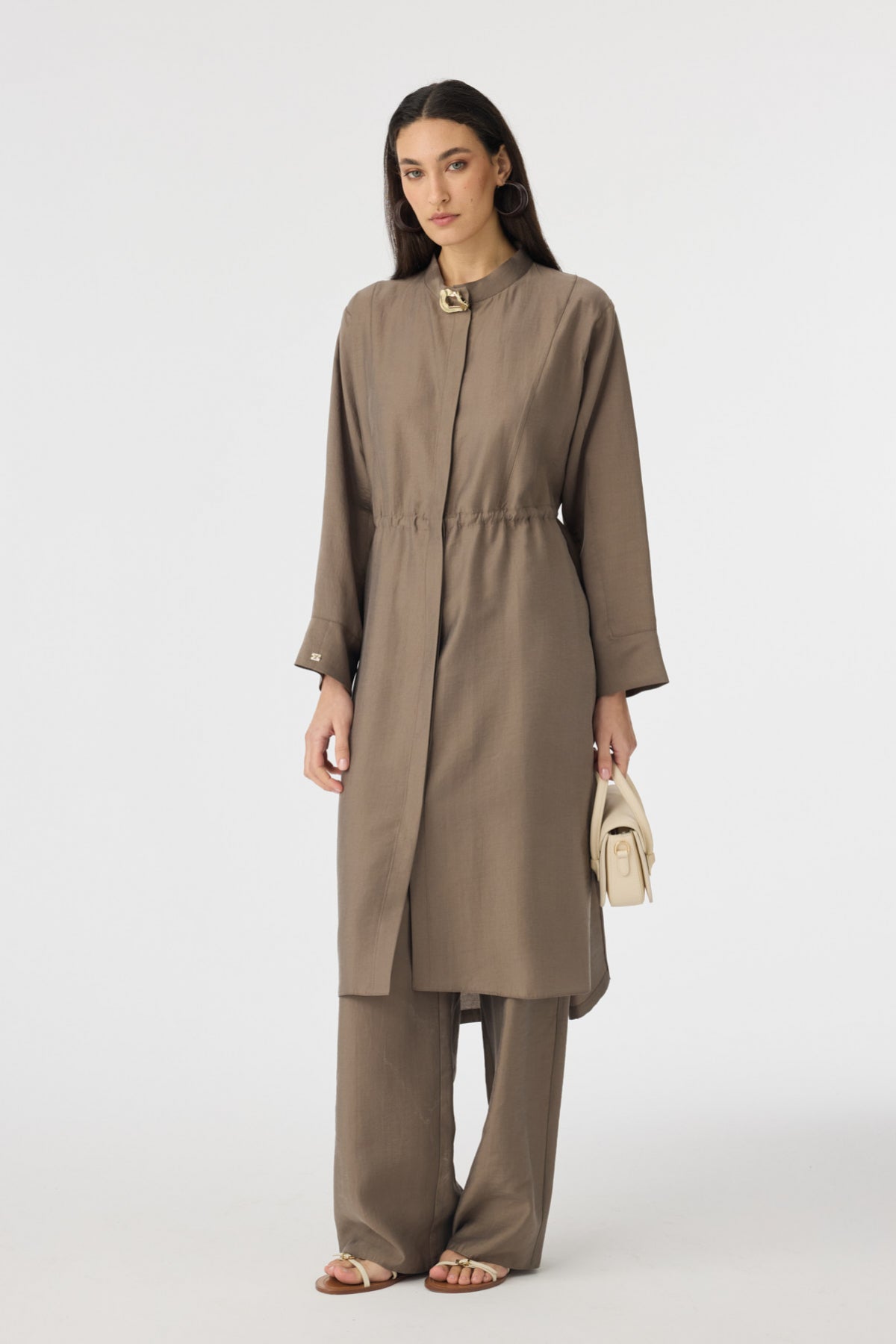 TK-1890 ELYRA TAKIM 1-4 Kahve Takım 1890