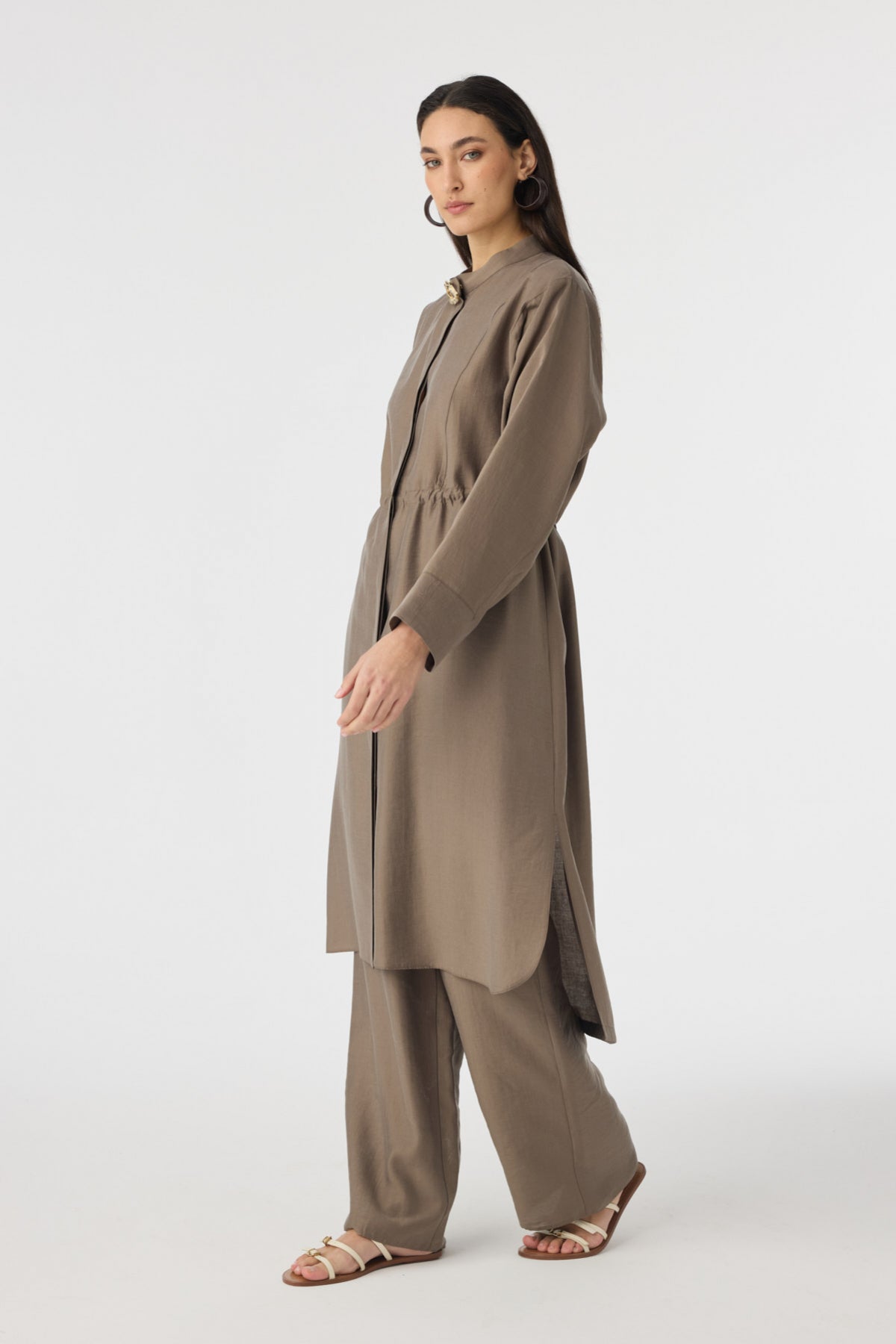 TK-1890 ELYRA TAKIM 1-4 Kahve Takım 1890