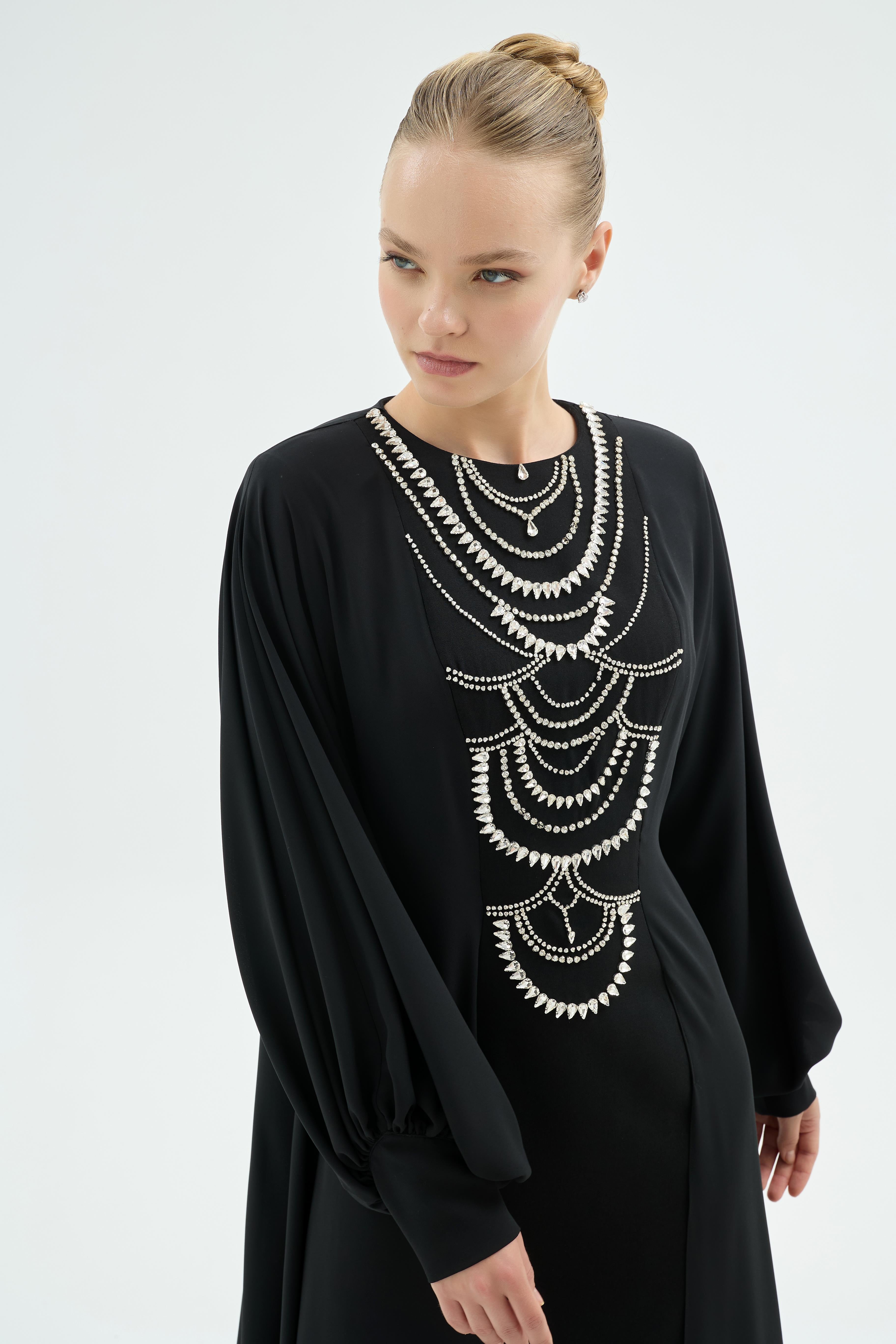 30008 Anastasia Elbise Siyah