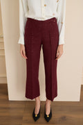 Aurora Pantolon Bordo