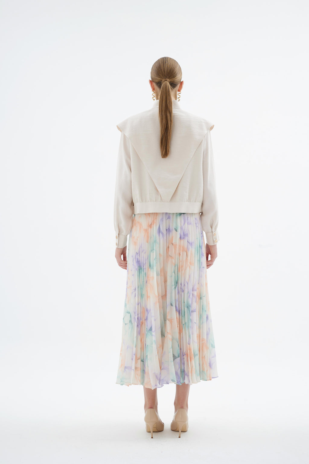 Blossem Bomber Bej