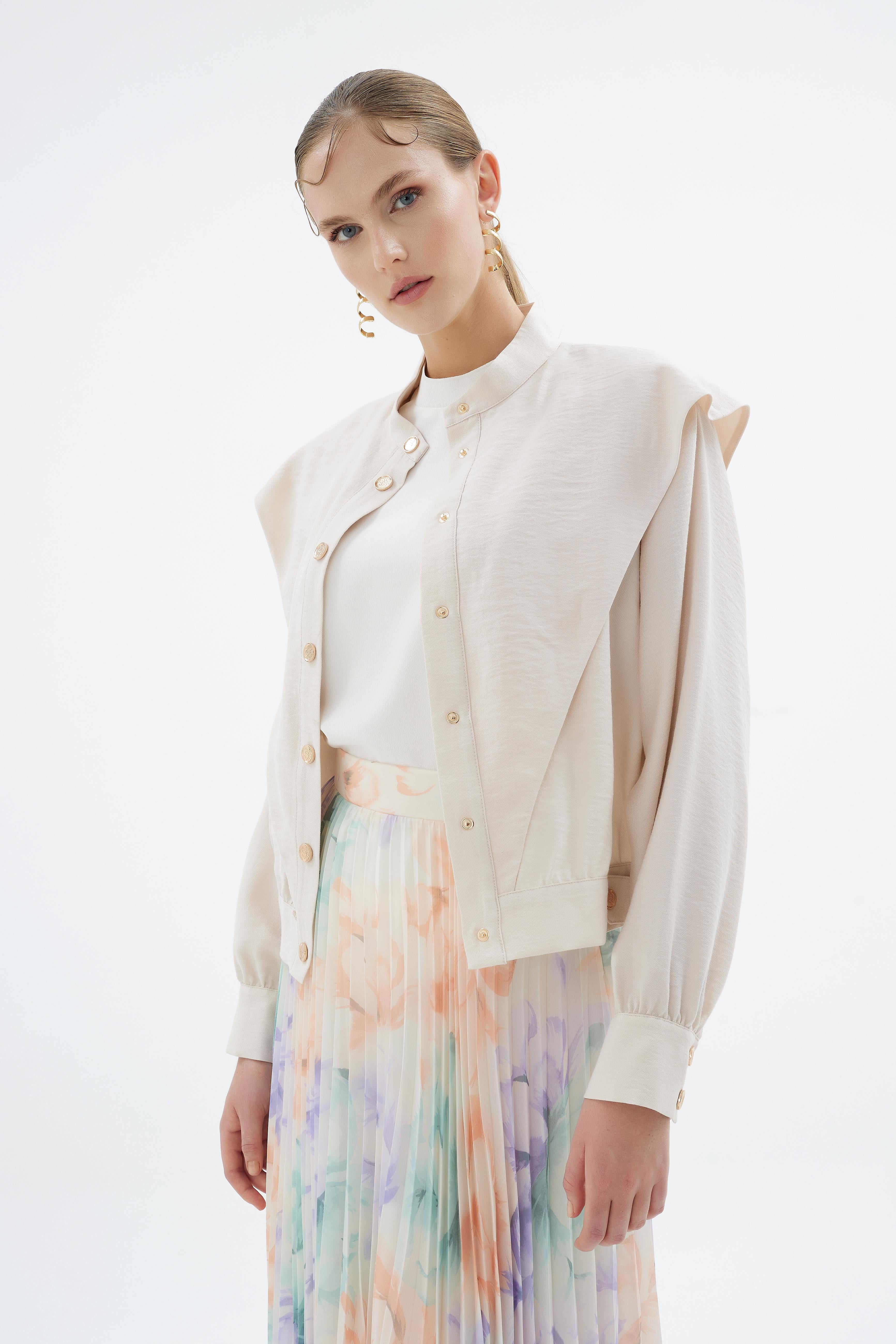 Blossem Bomber Bej