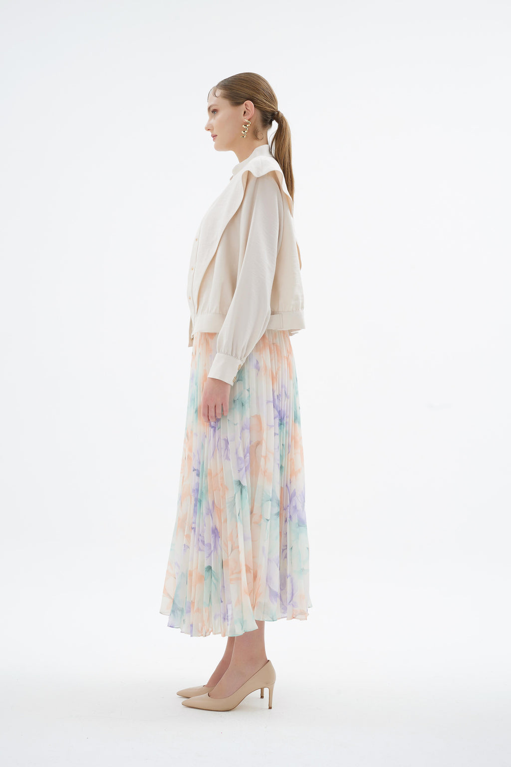 Blossem Bomber Bej