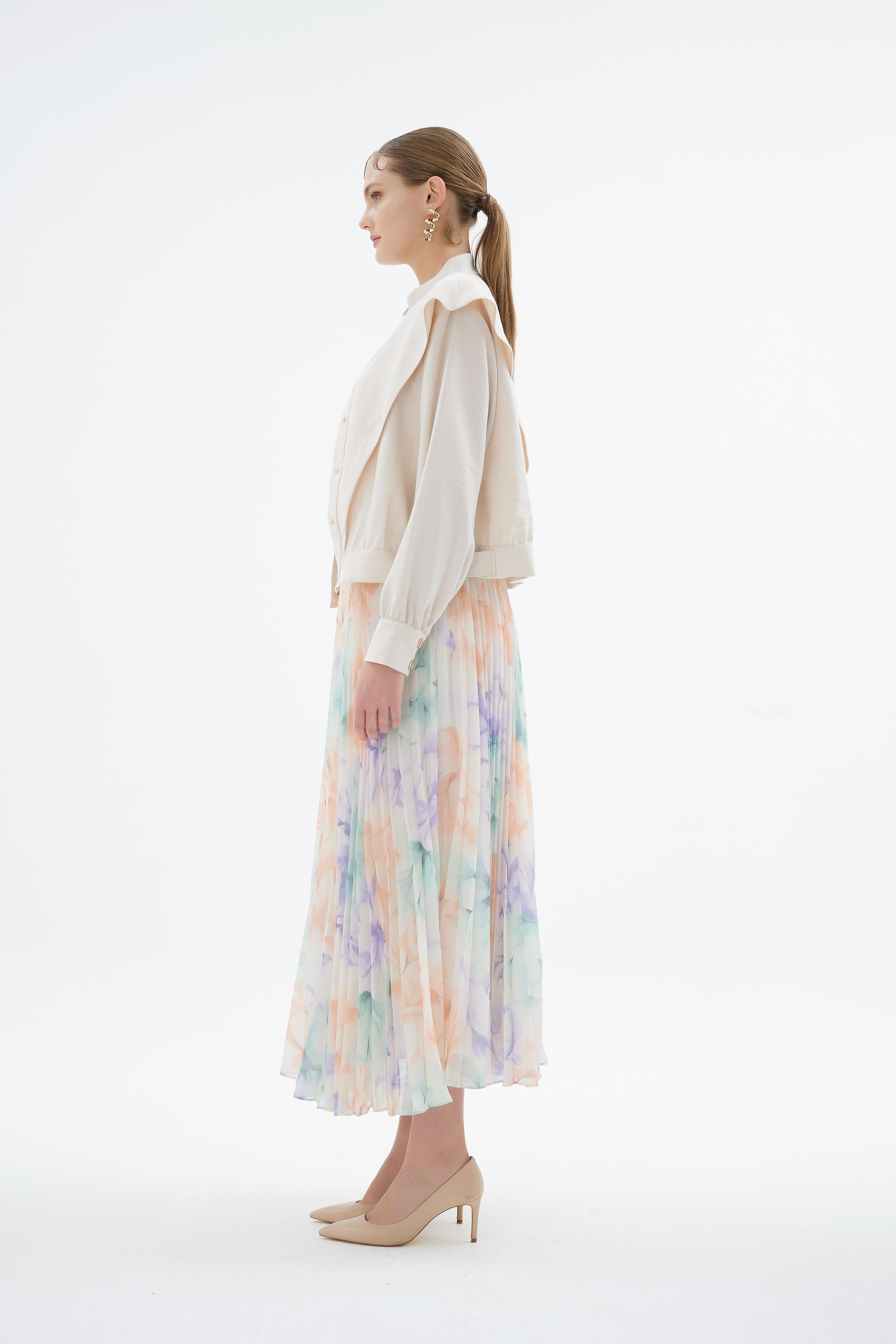 Blossem Bomber Bej