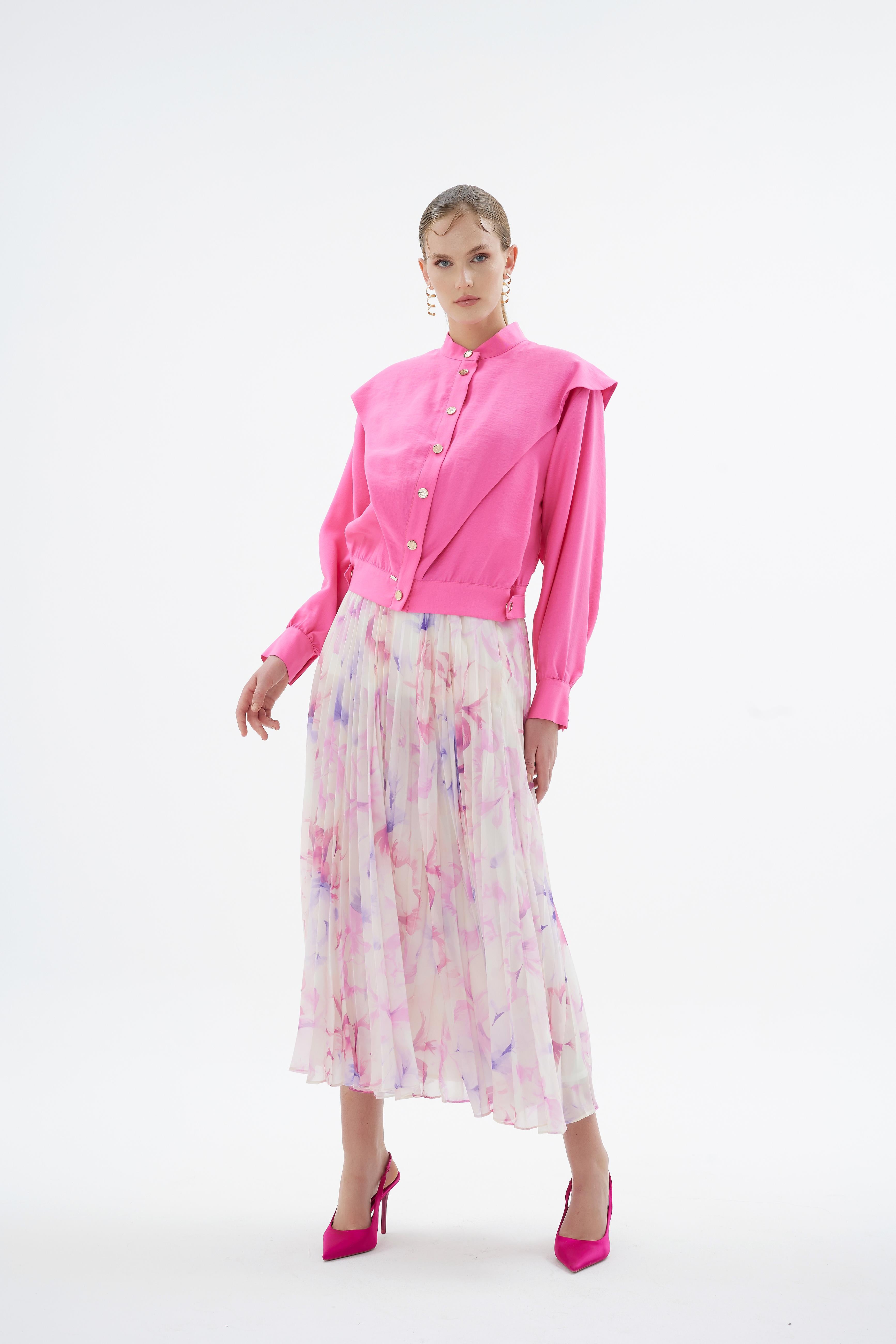 Blossom Etek Pembe