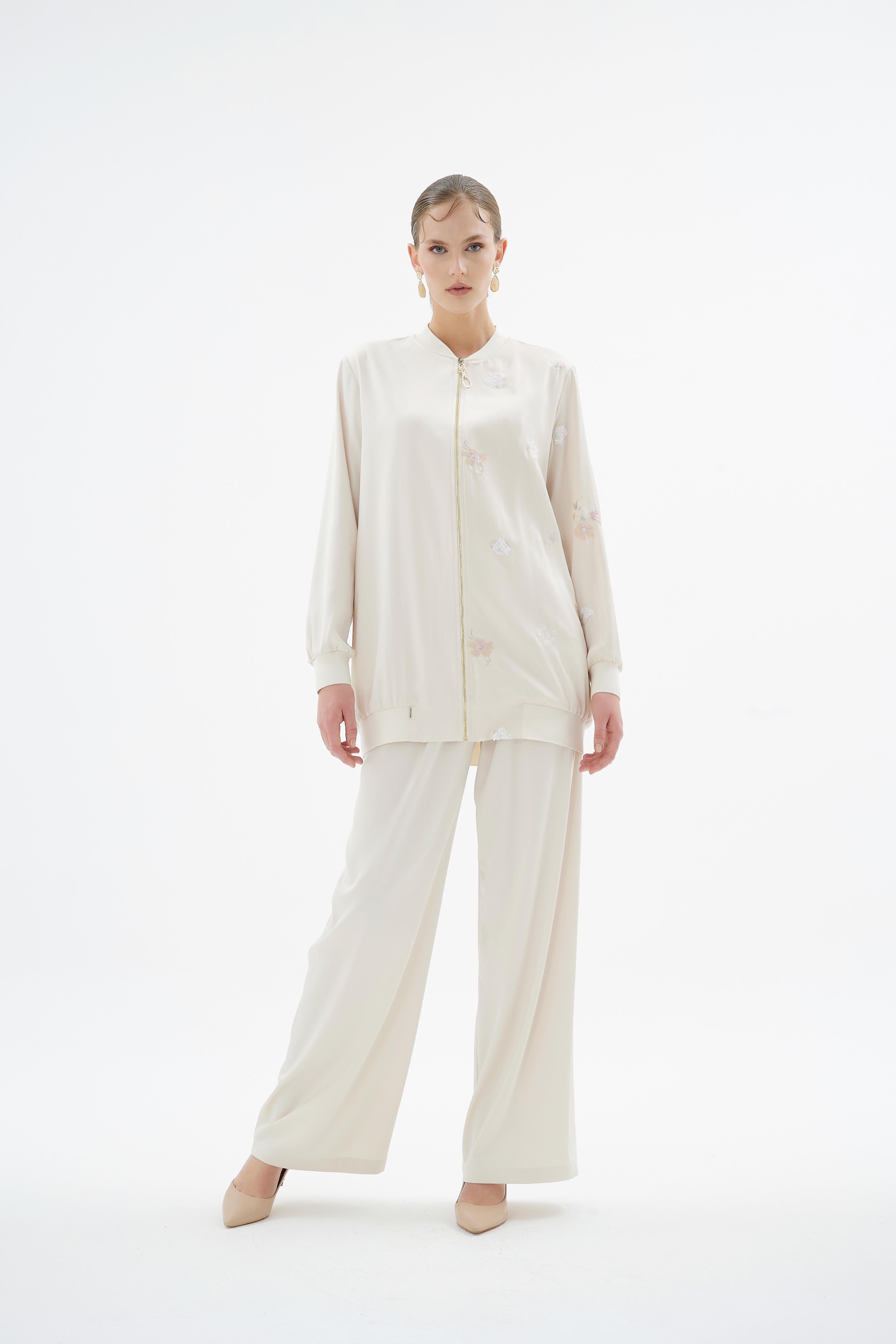 Blume Bomber Krem