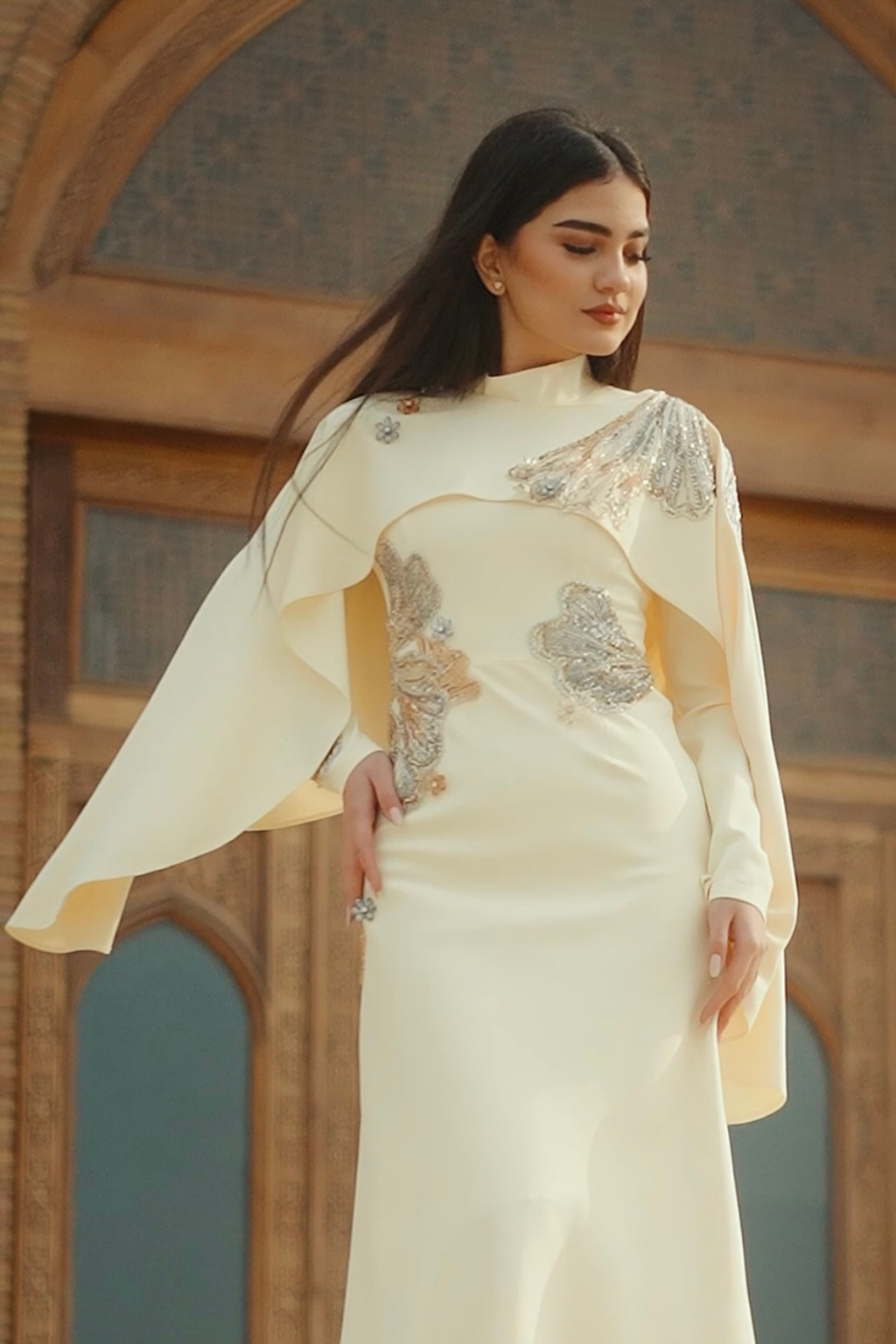 Canan Abiye Açık Sarı