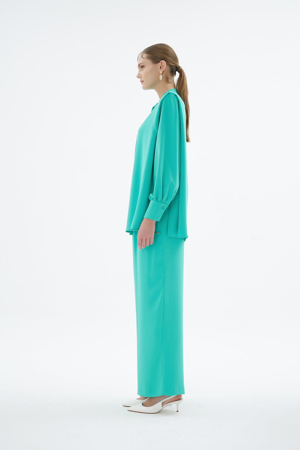 Clover Pantolon Yeşil