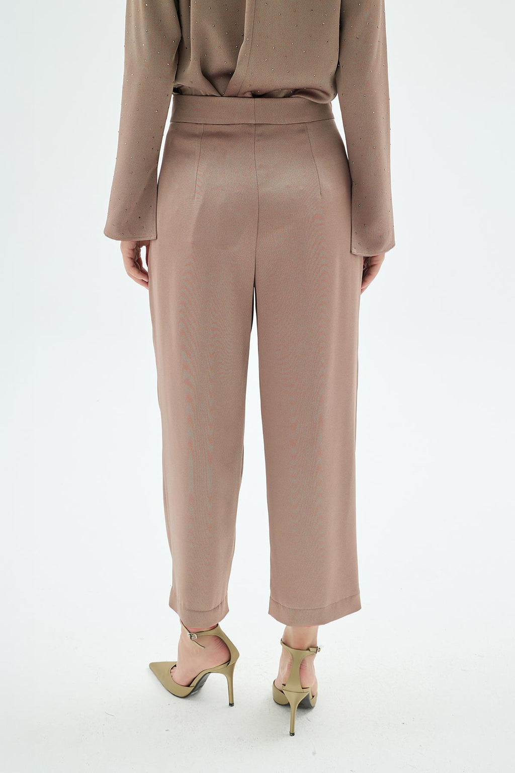 50015 Cristalle Taşlı Pant Camel