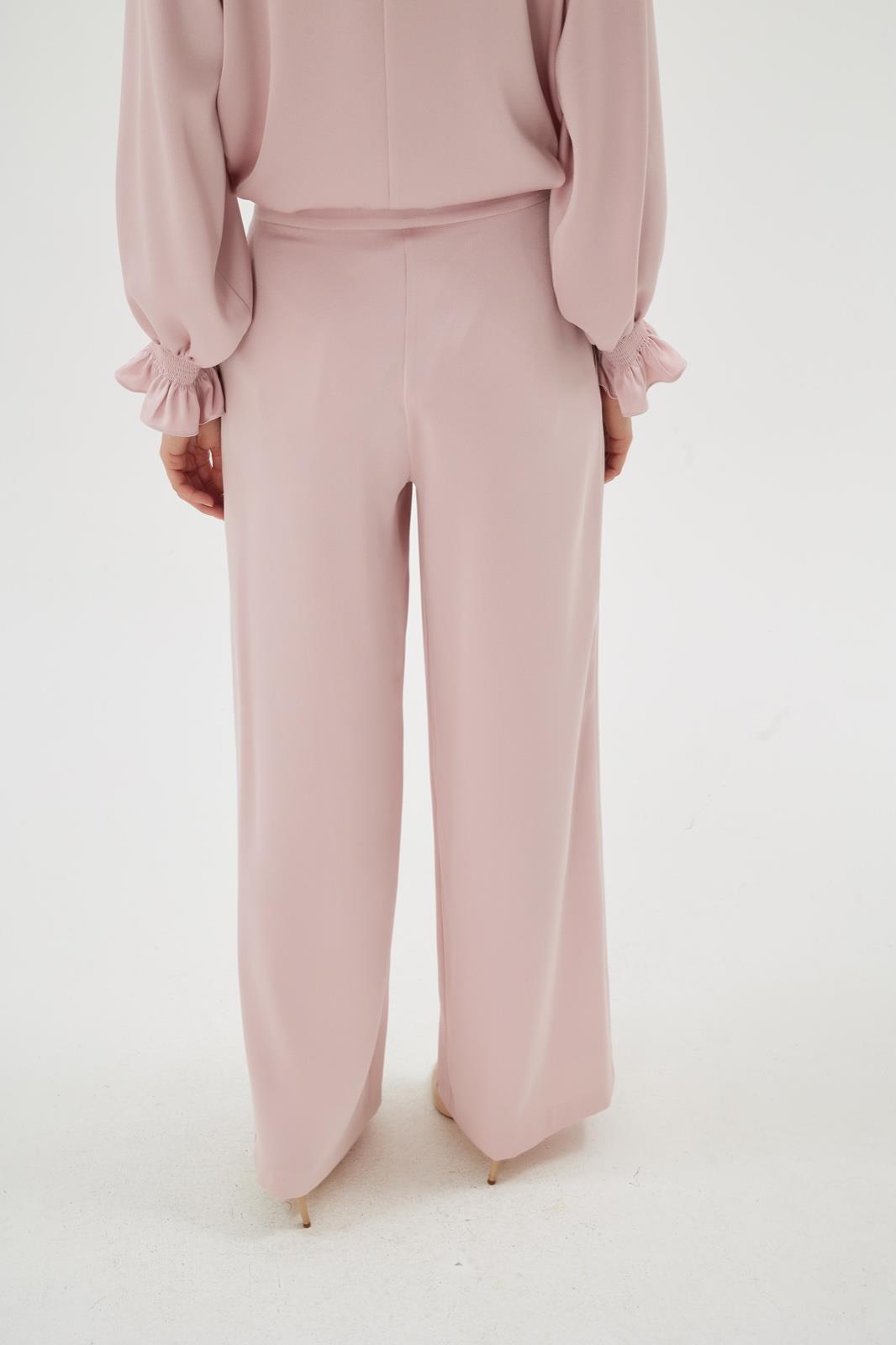 Elegance Pantolon Pudra