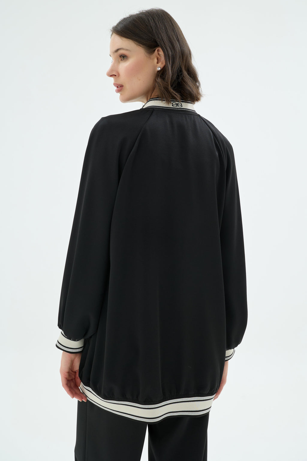 48001 Femke Bomber Siyah