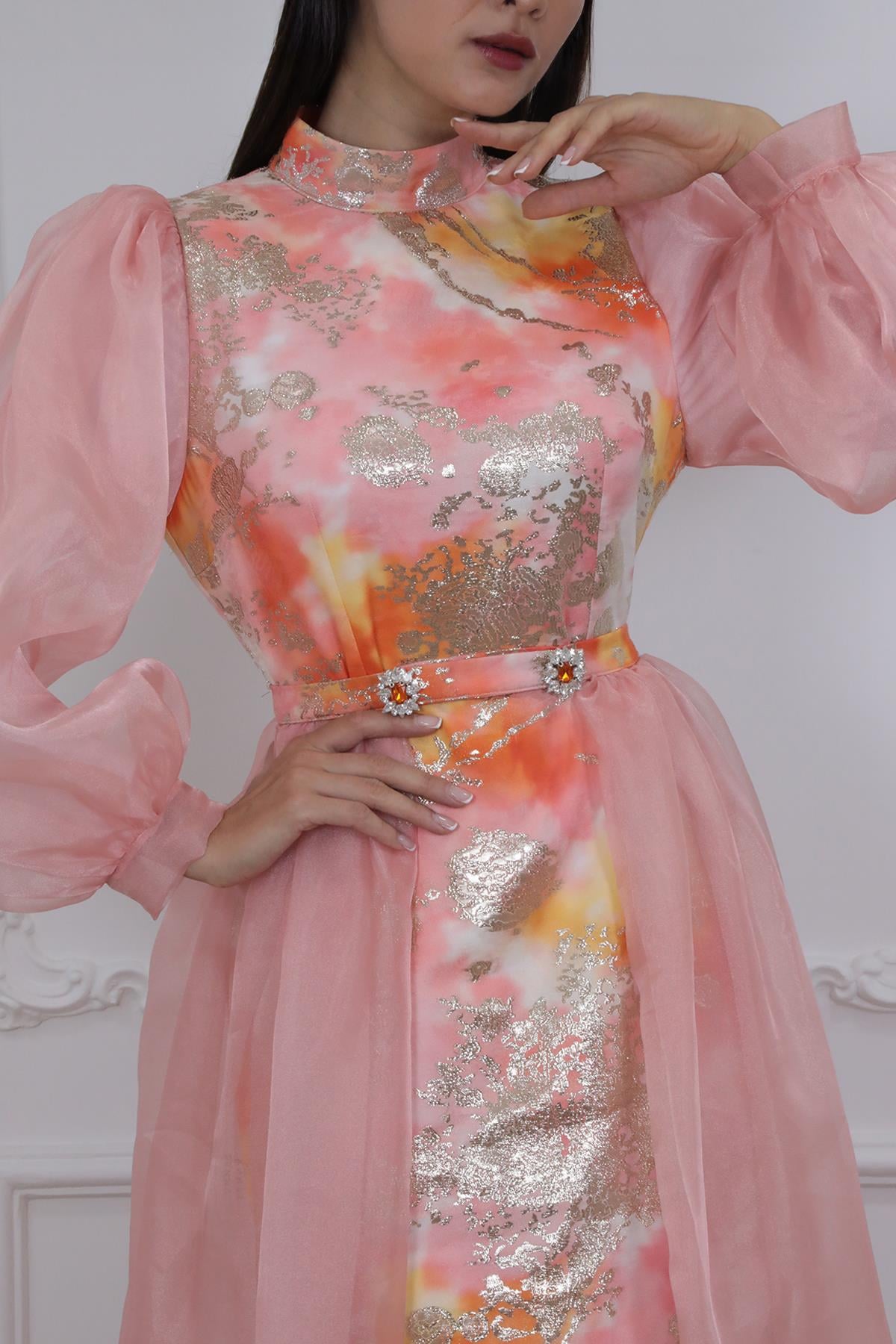 Jerynicola Elbise Pembe