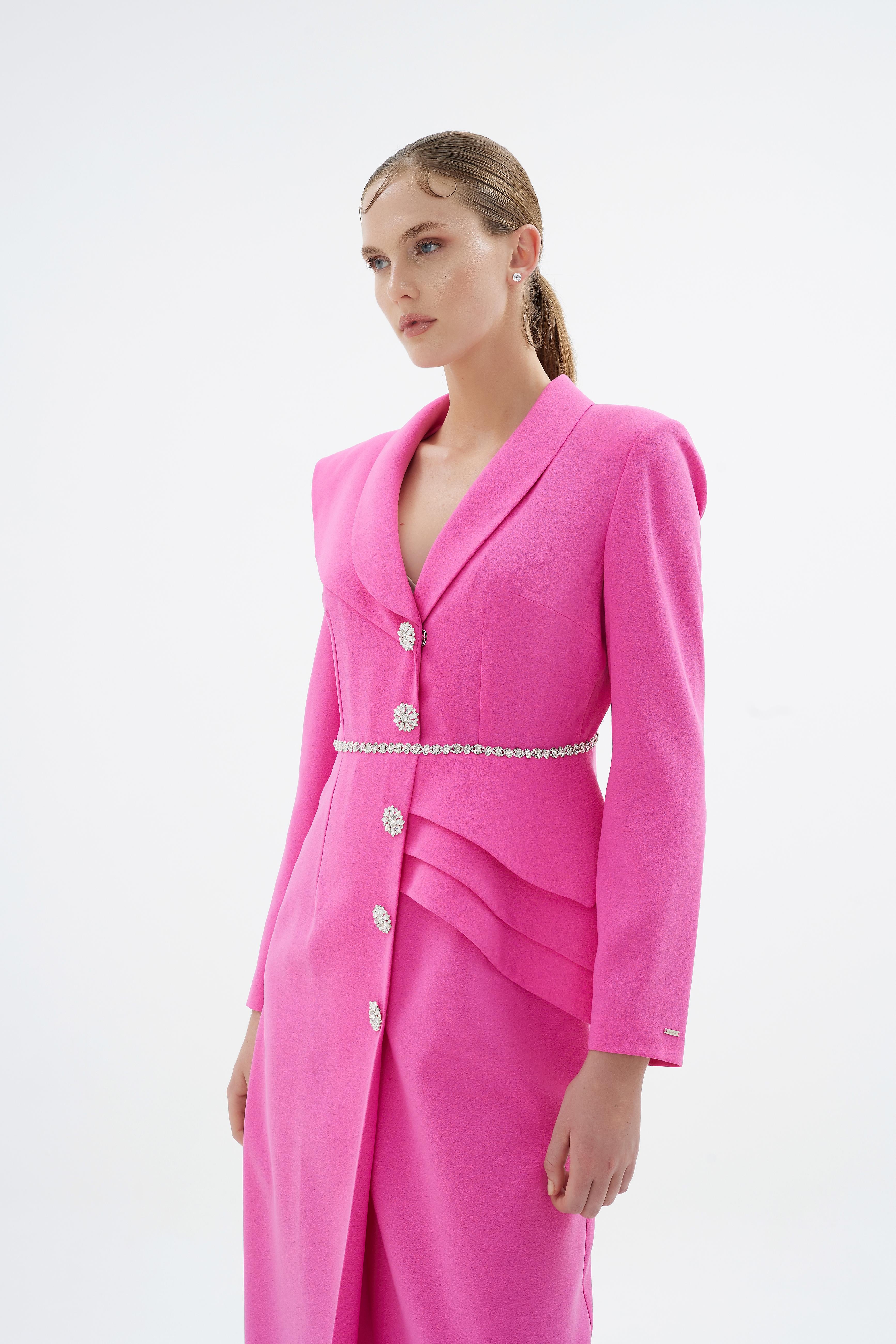 Liana Elbise Pembe
