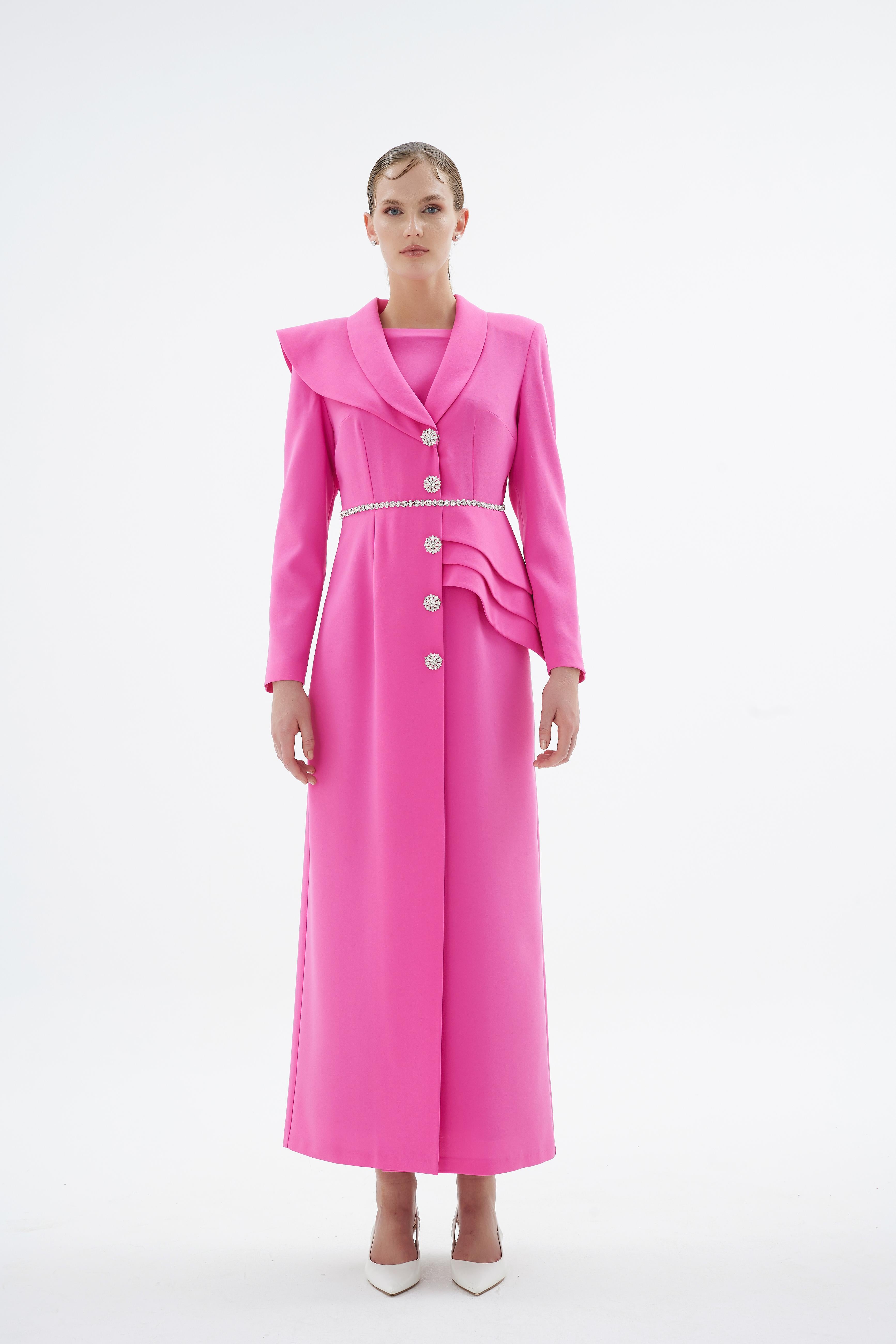Liana Elbise Pembe