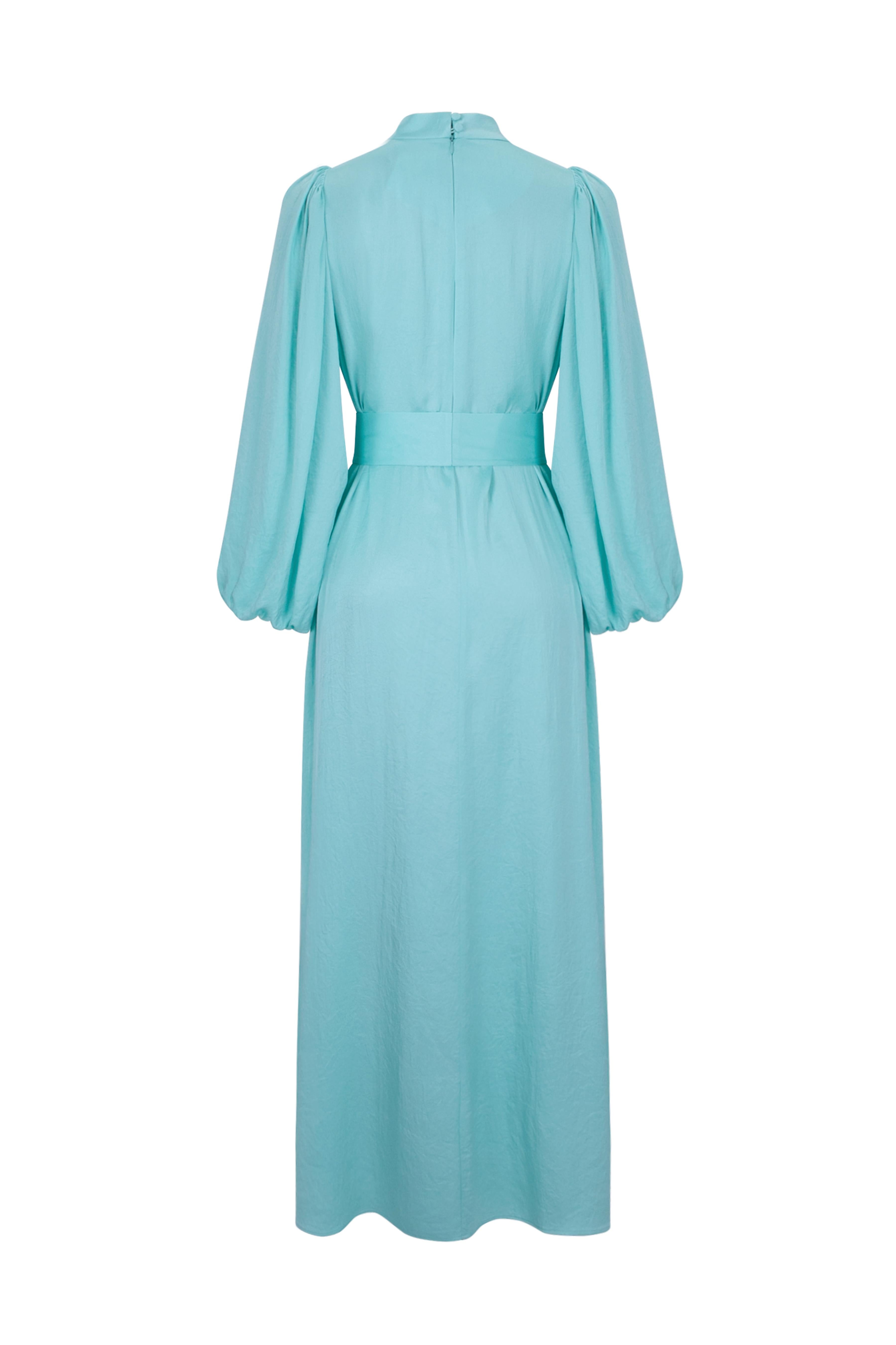 New Ferrandiz Elbise Aqua