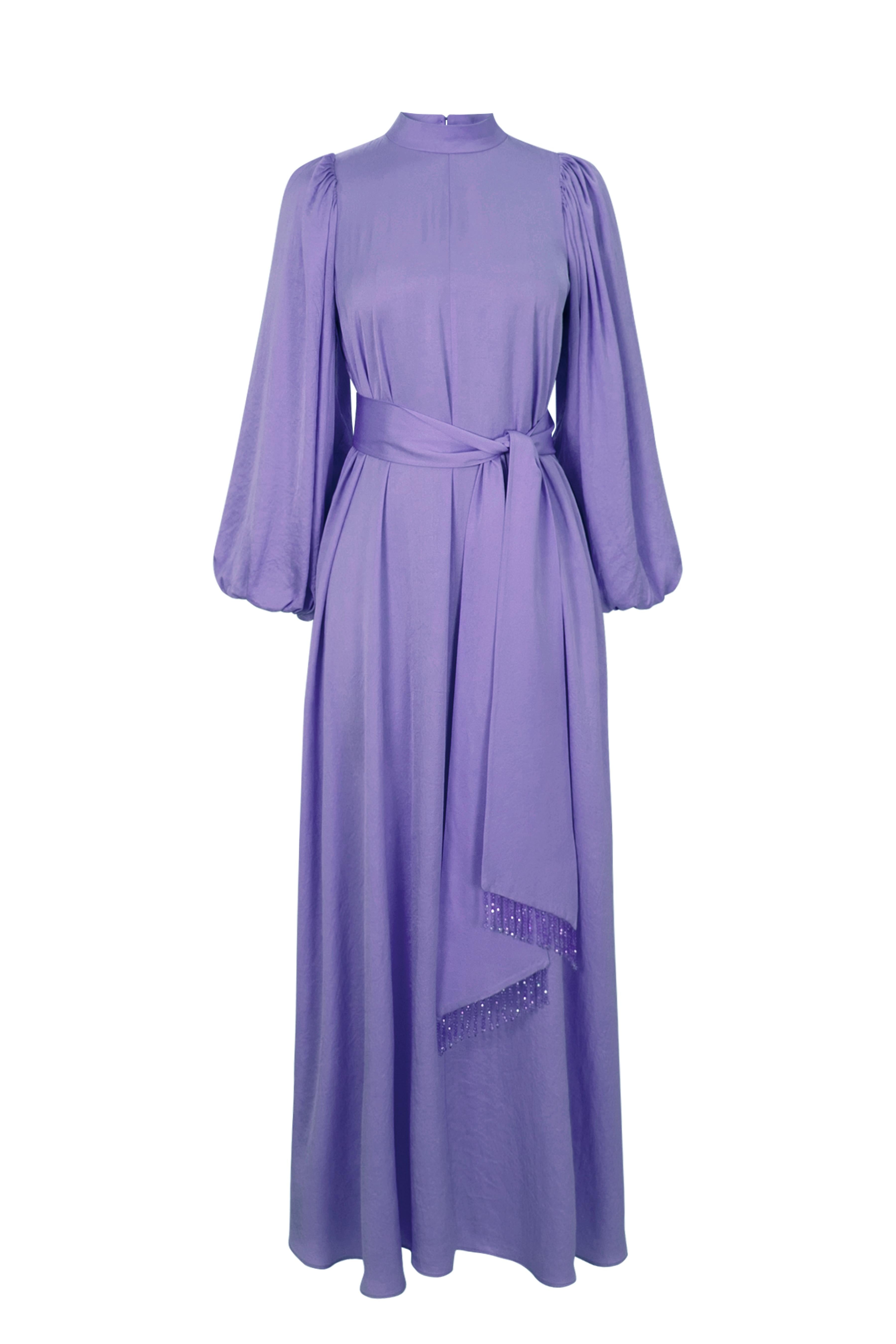 New Ferrandiz Elbise Mor