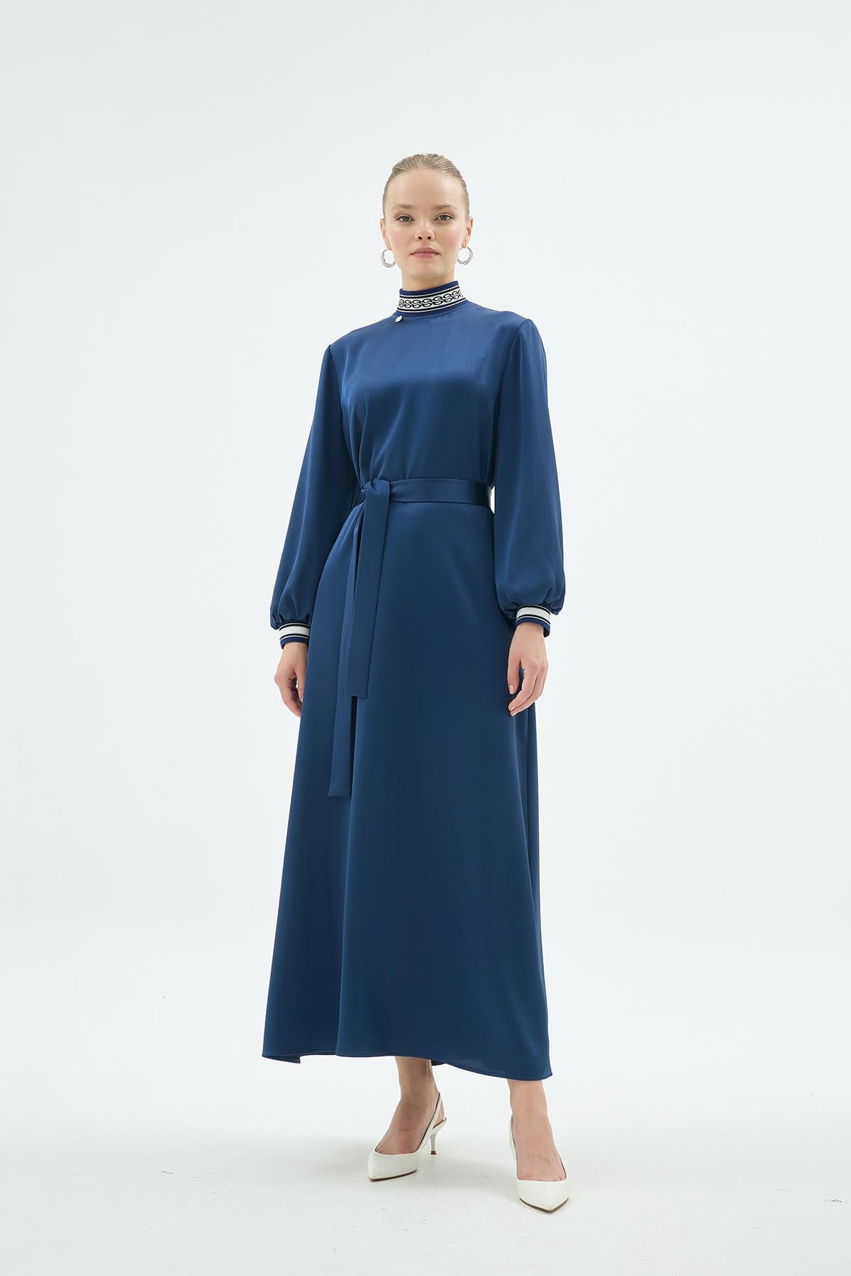30040 Pietra Elbise Lacivert