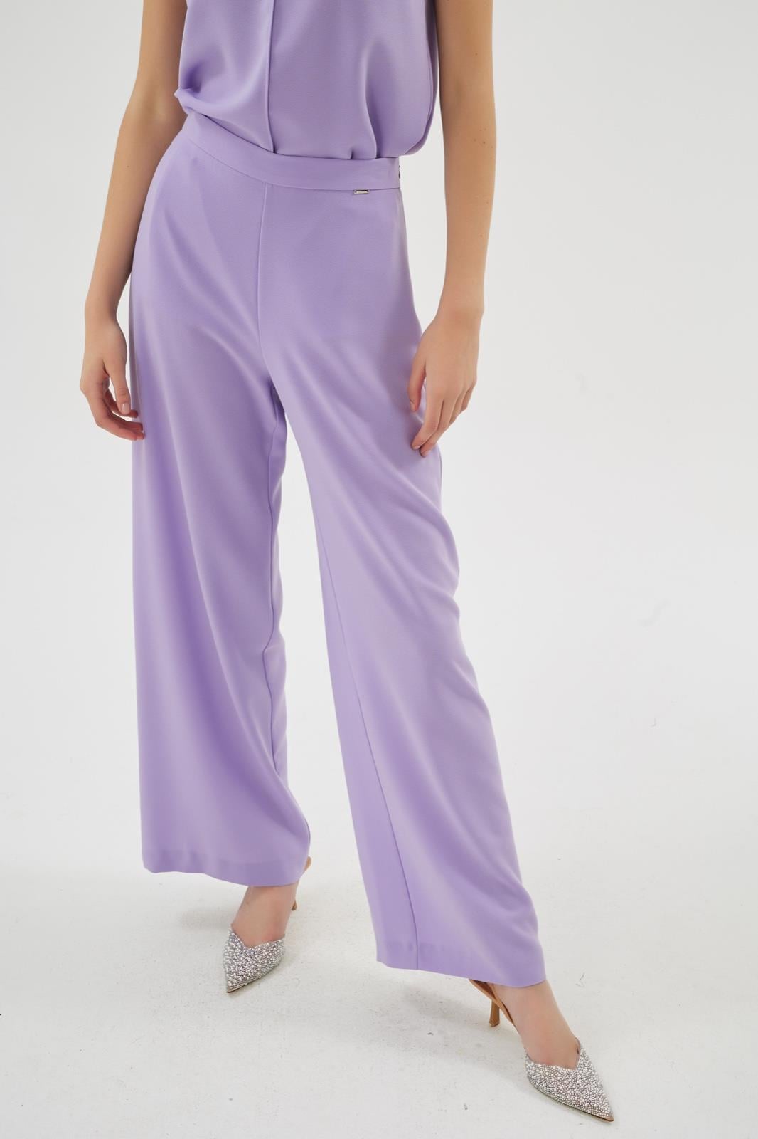 Senna Bol Pantolon Lila