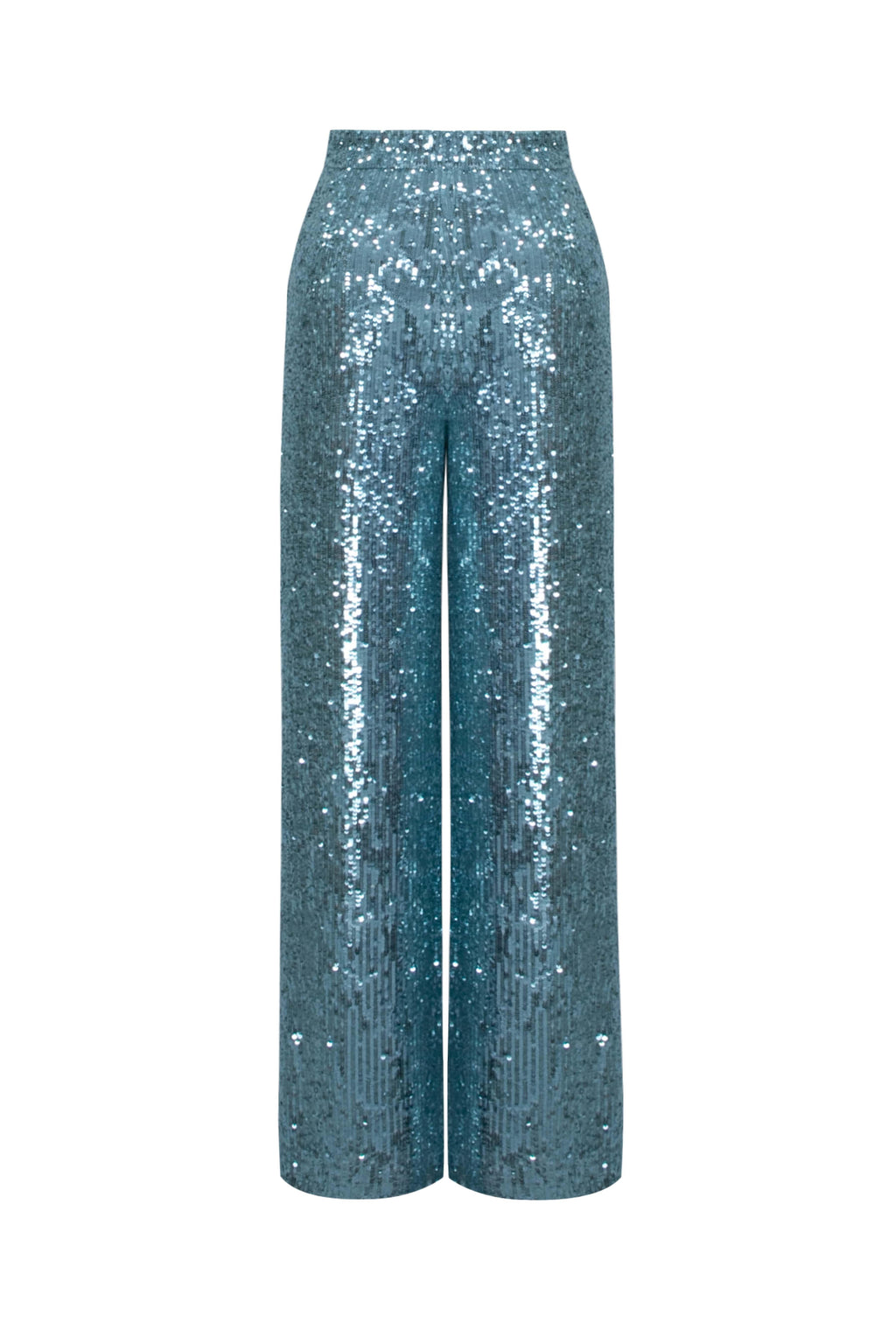 Sequin Pantolon Aqua