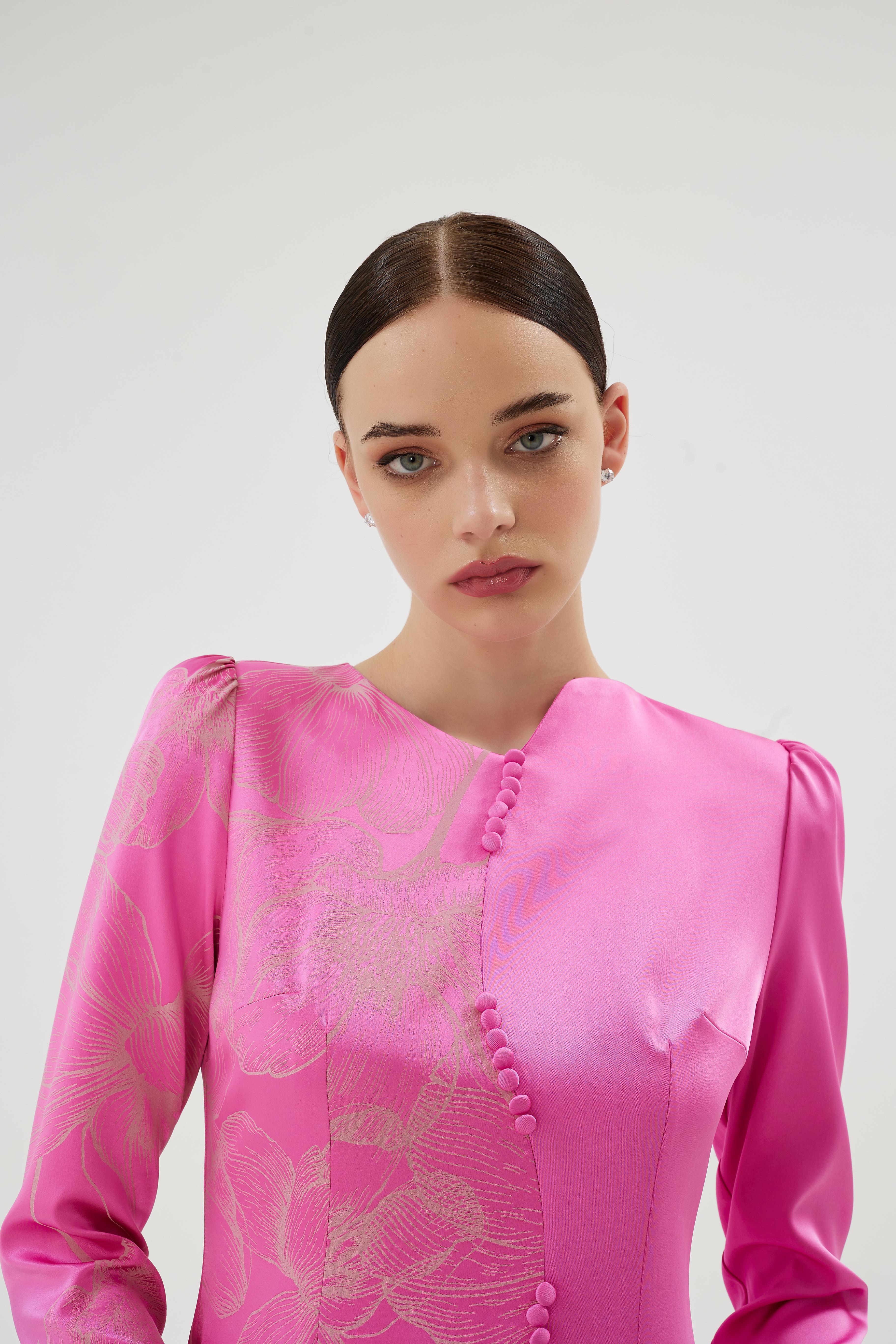 Tirena Elbise Pembe
