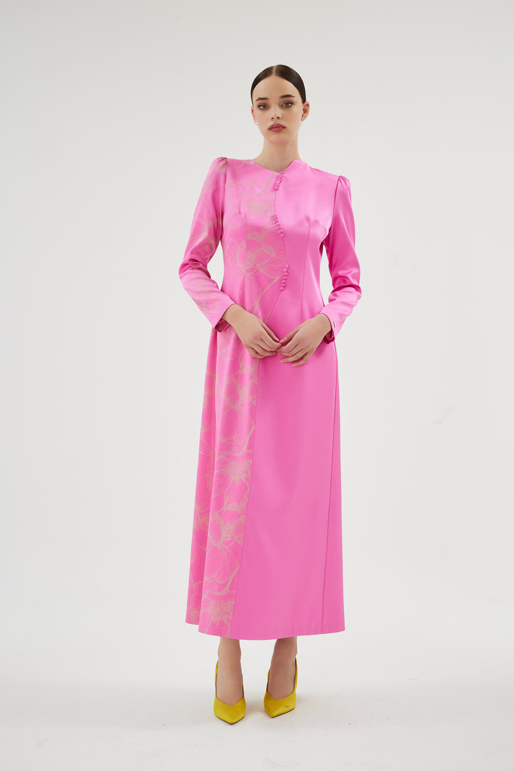 Tirena Elbise Pembe