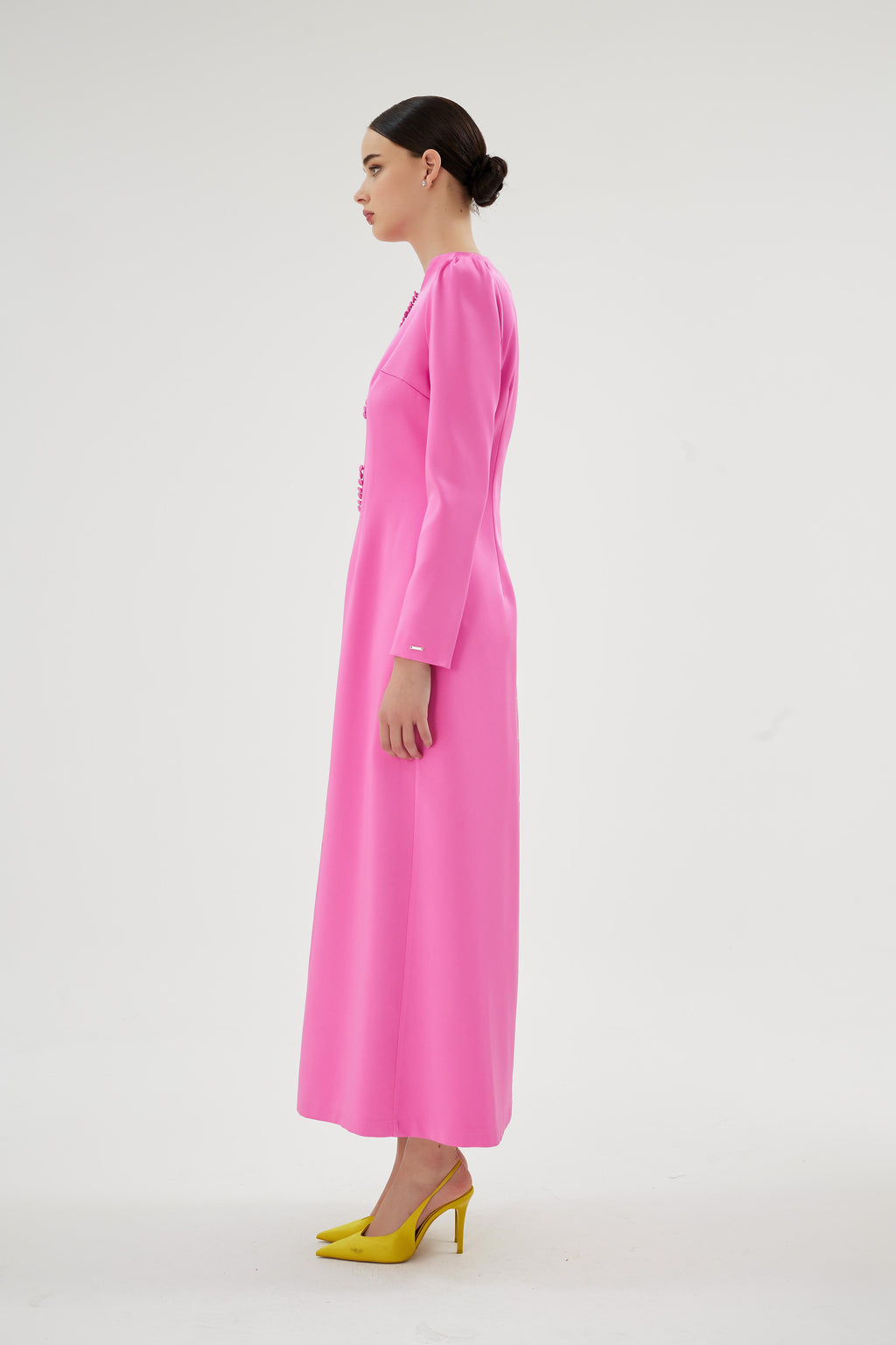 Tirena Elbise Pembe